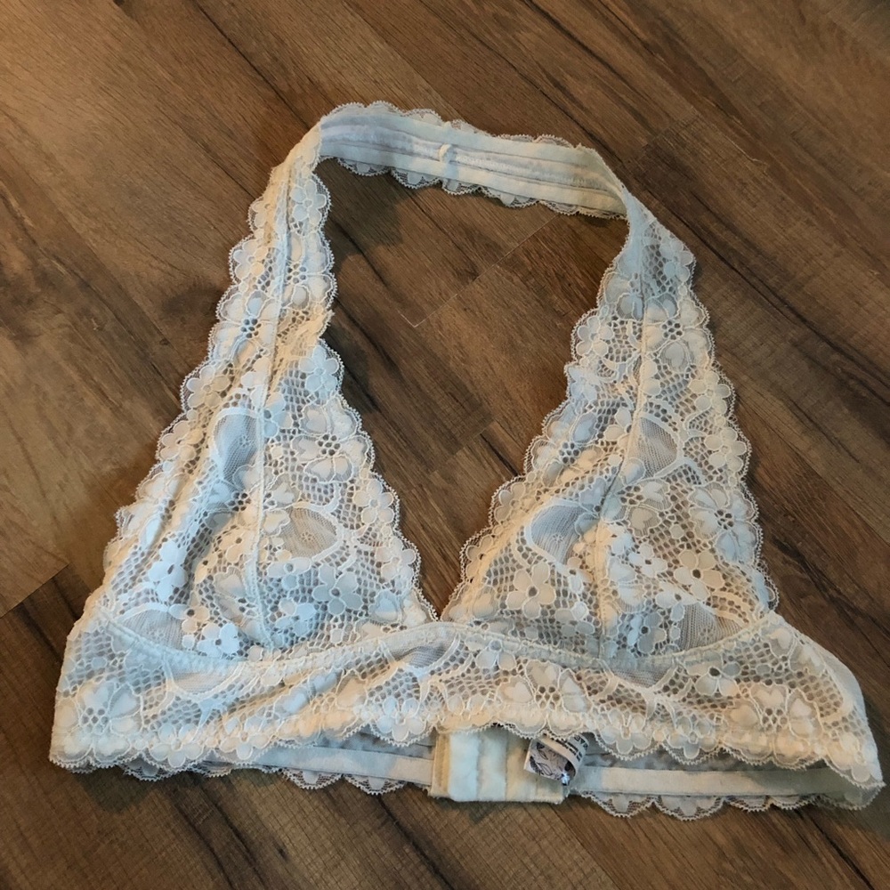 Free People Galloon Lace Halter Bralette